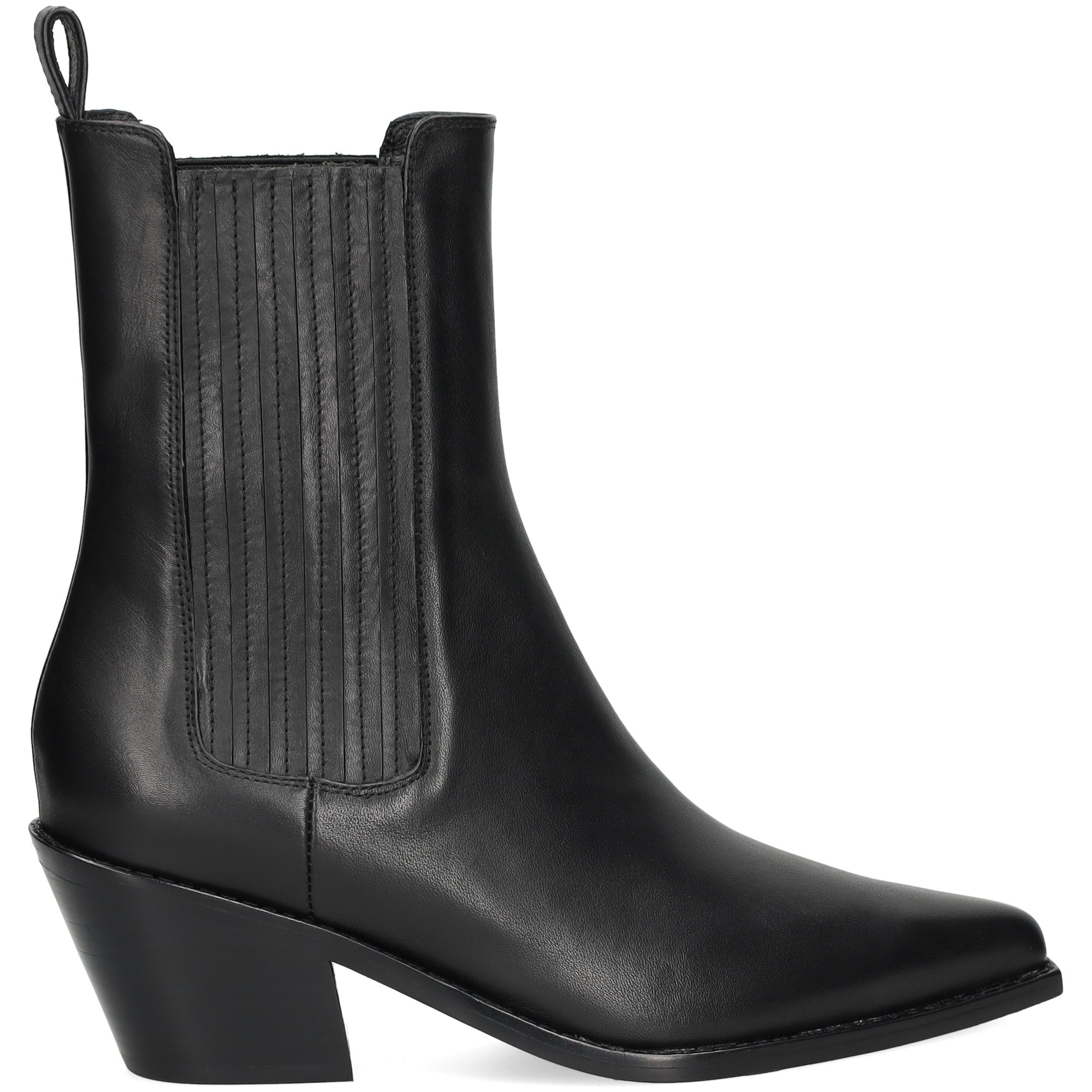 botin-cowboy-elasticos-negro