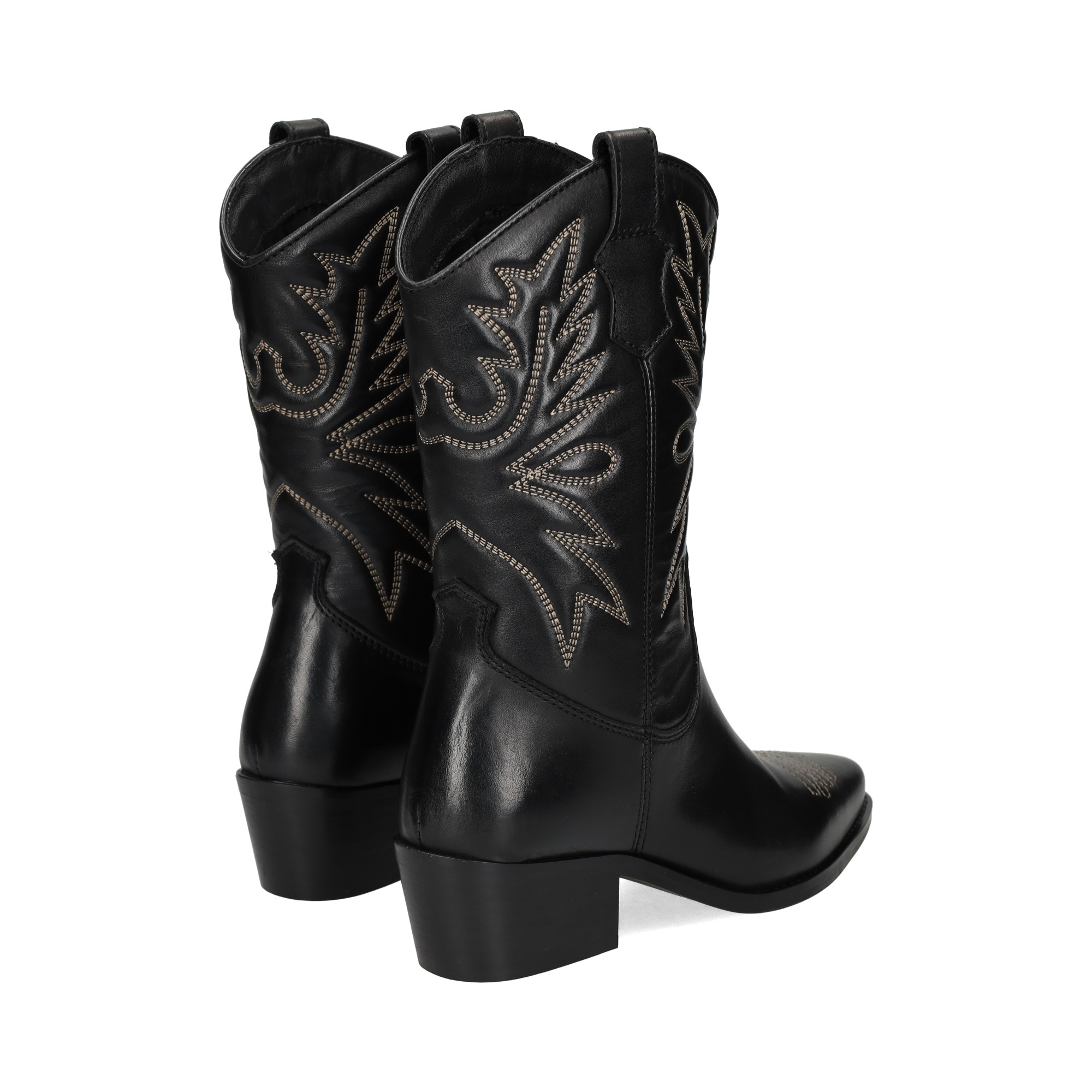 botin-cowboy-pespuntes-negro