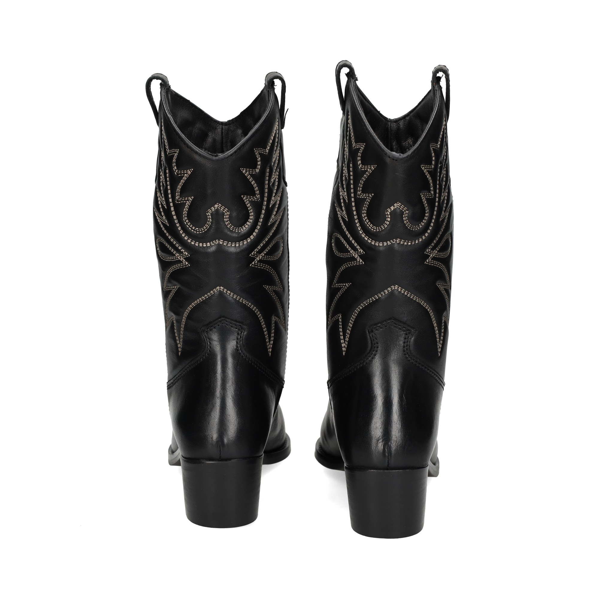 botin-cowboy-pespuntes-negro