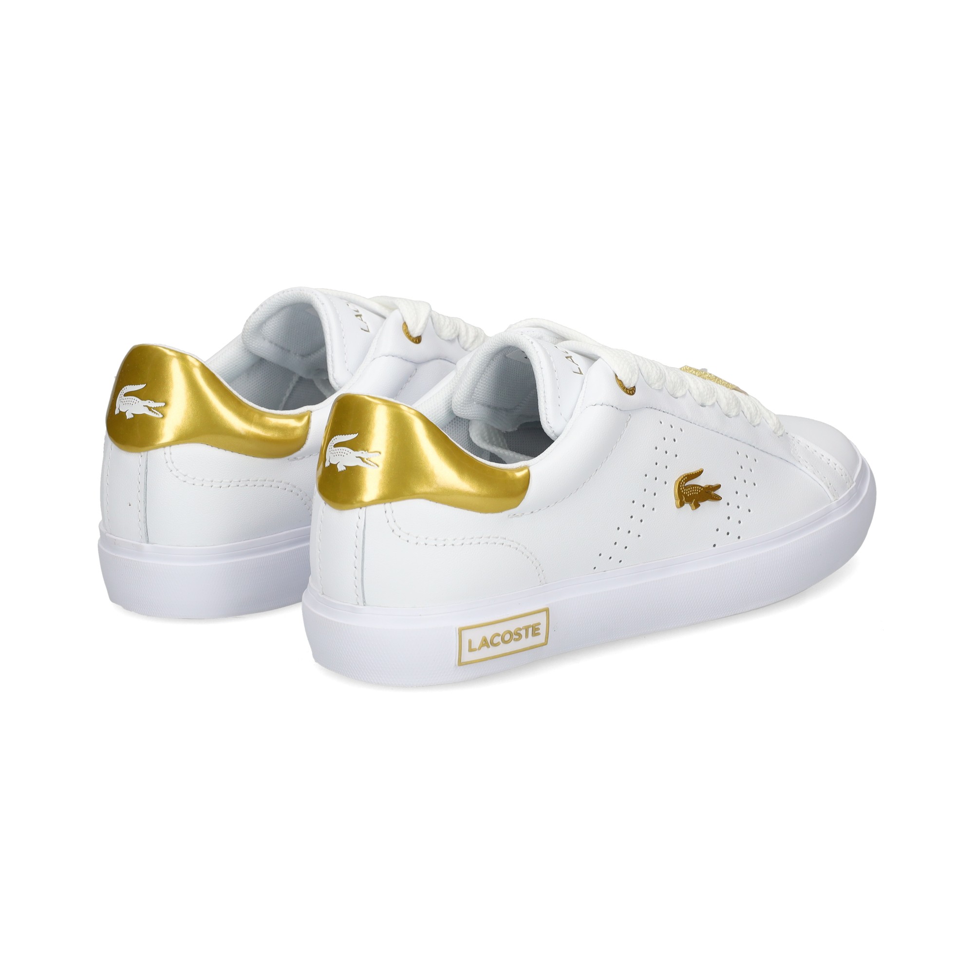 LACOSTE Women's Sneakers 45SFA0034 216 WHT/GLD