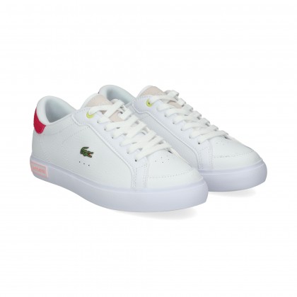 TALON FUCSIA DEPORTIVO BLANCO