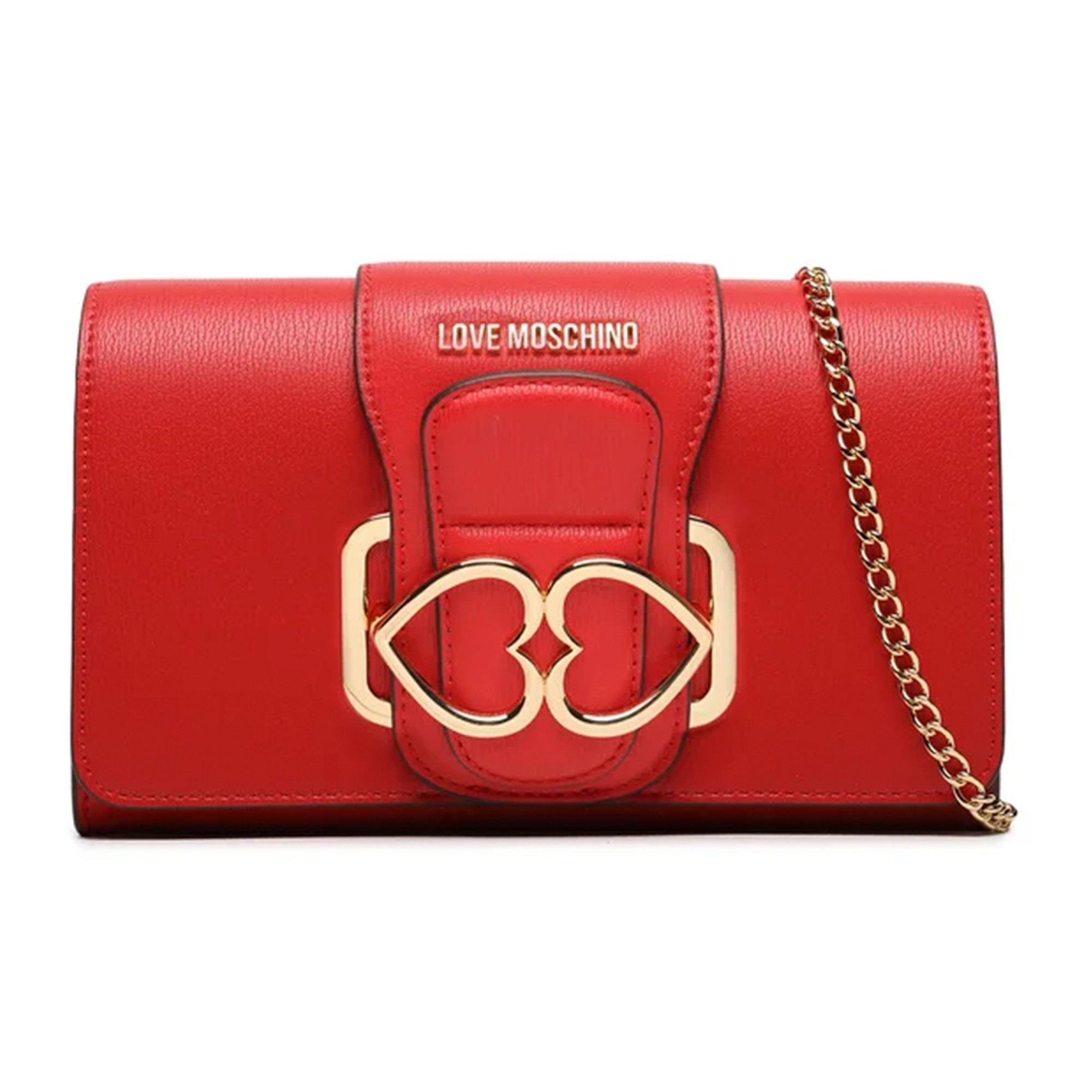 Bolso rojo moschino deals