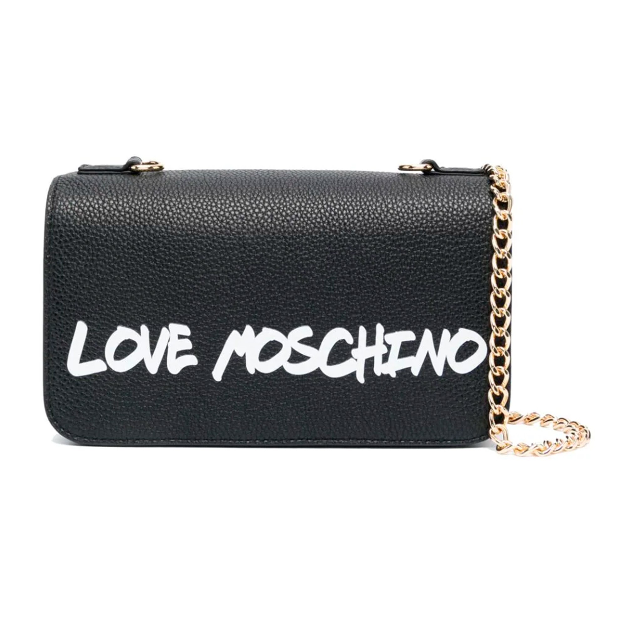 Buy Love Moschino Women Ivory Solid LM Lettering Crossbody Bag Online -  912154 | The Collective