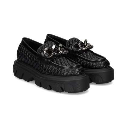 MOC.PLAT.ACOLCHADP APLIQUE NEGRO