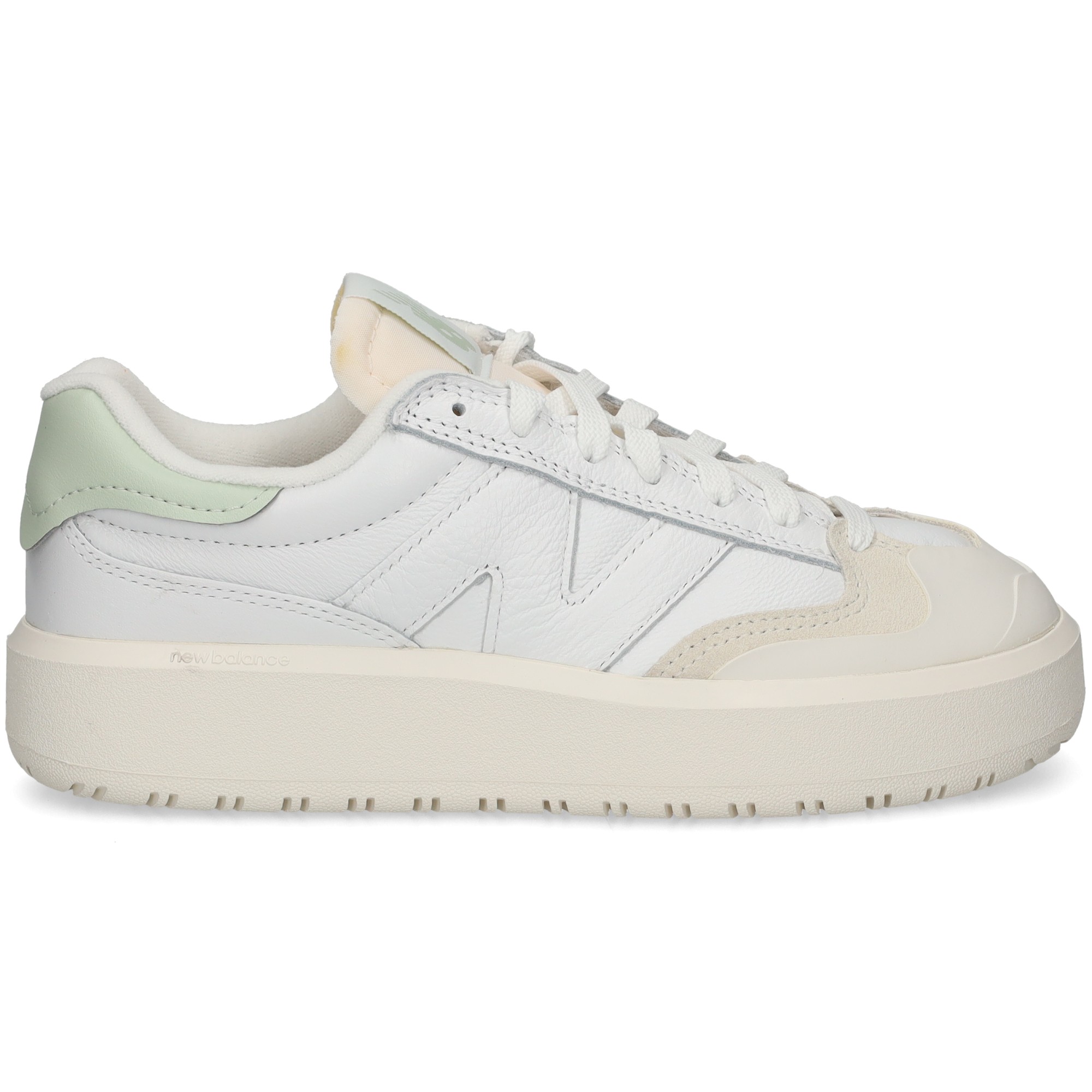 talon-verde-deportivo-piel-blanco