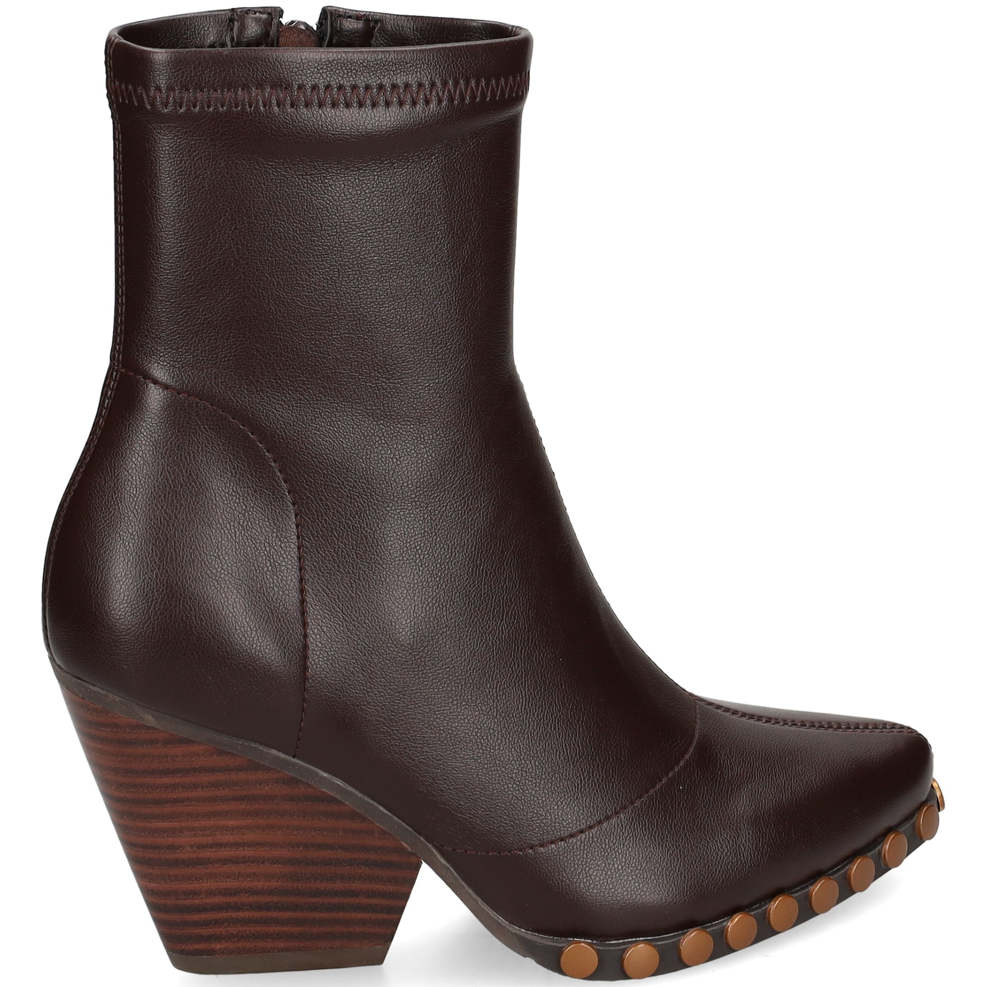 botin-tachas-napa-stretch-marron