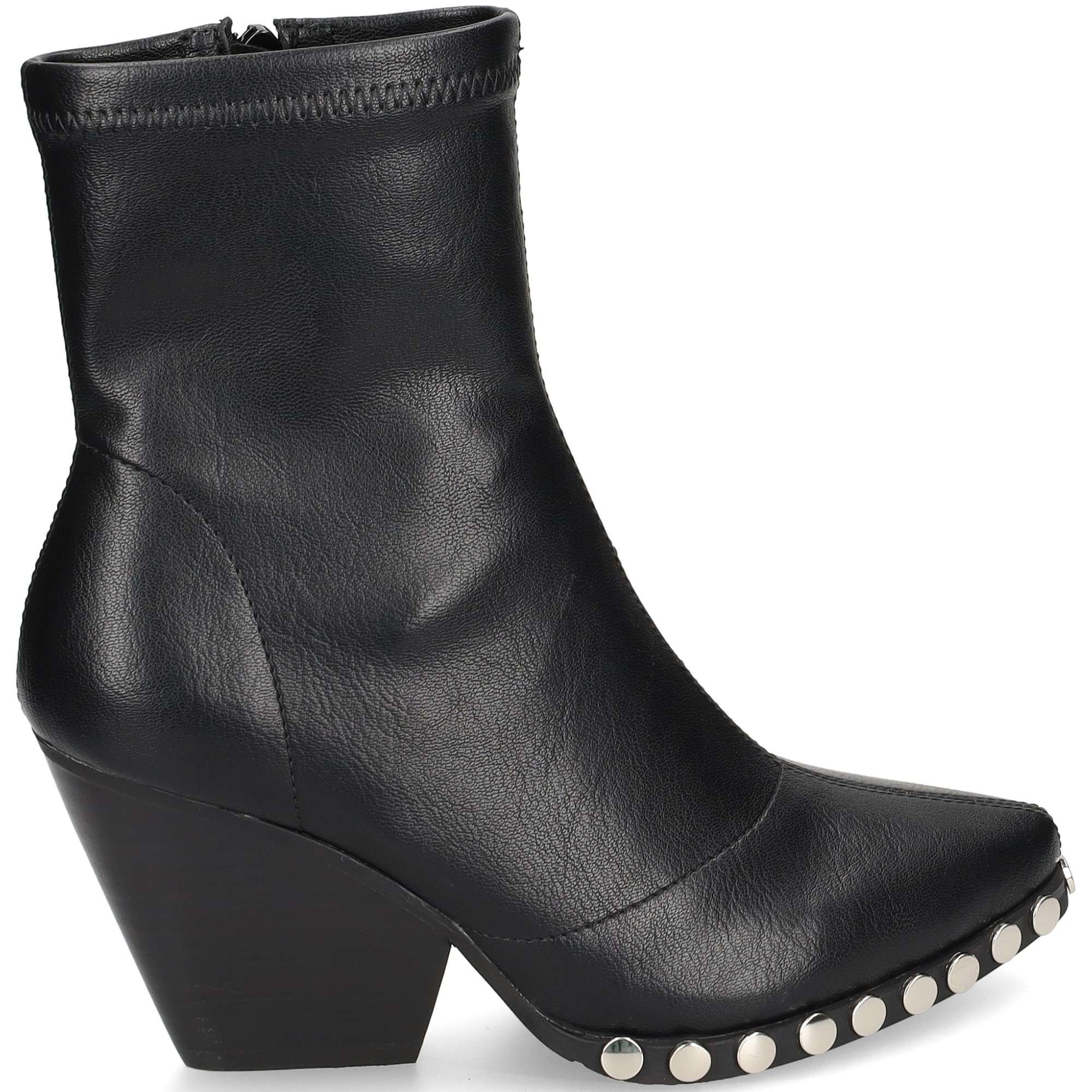 botin-tachas-napa-stretch-negro