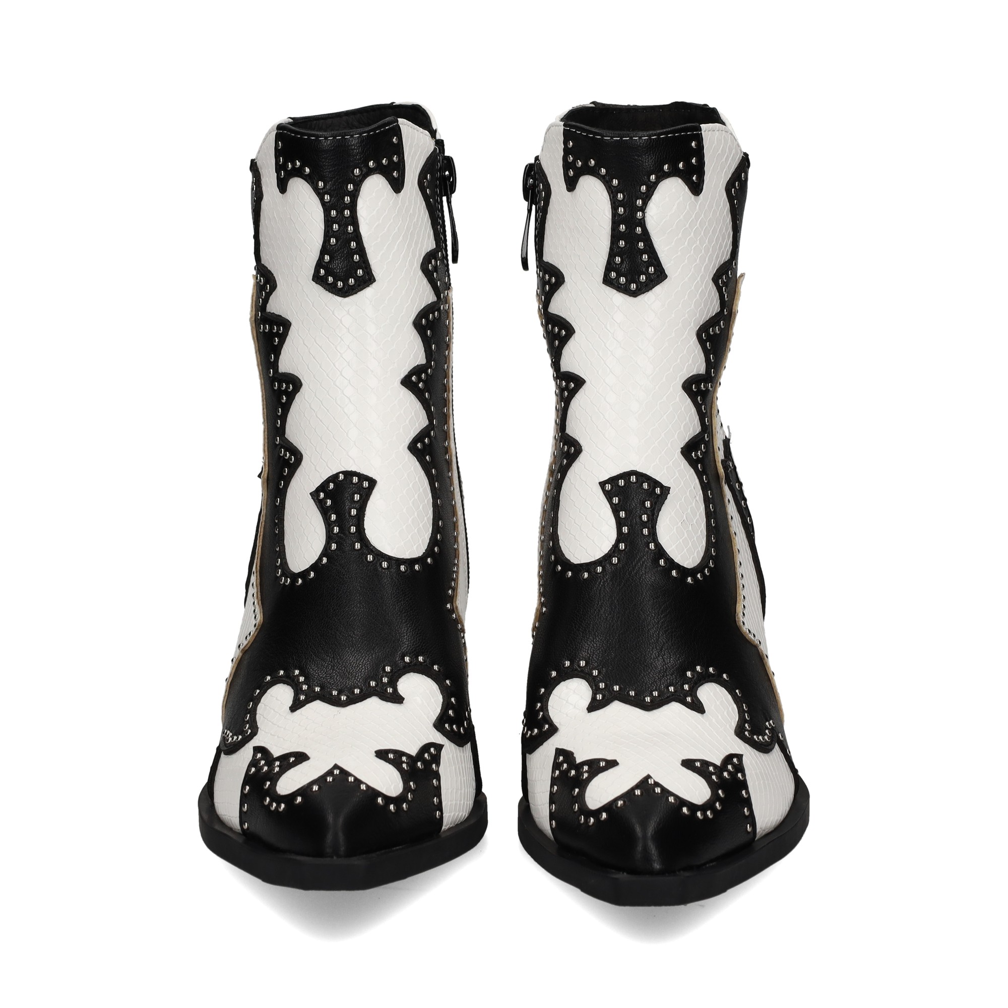 botin-cowboy-blanco-negro