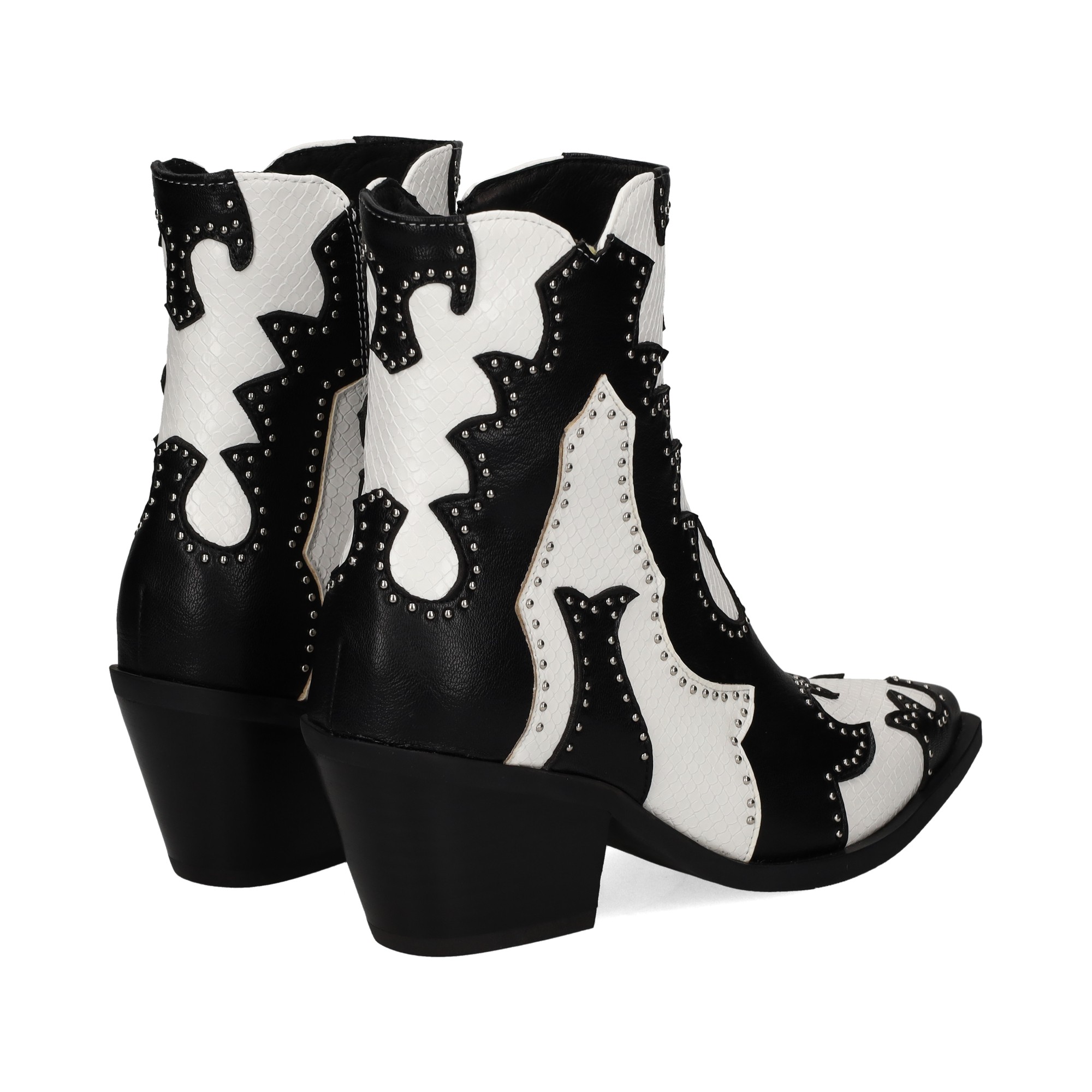 botin-cowboy-blanco-negro