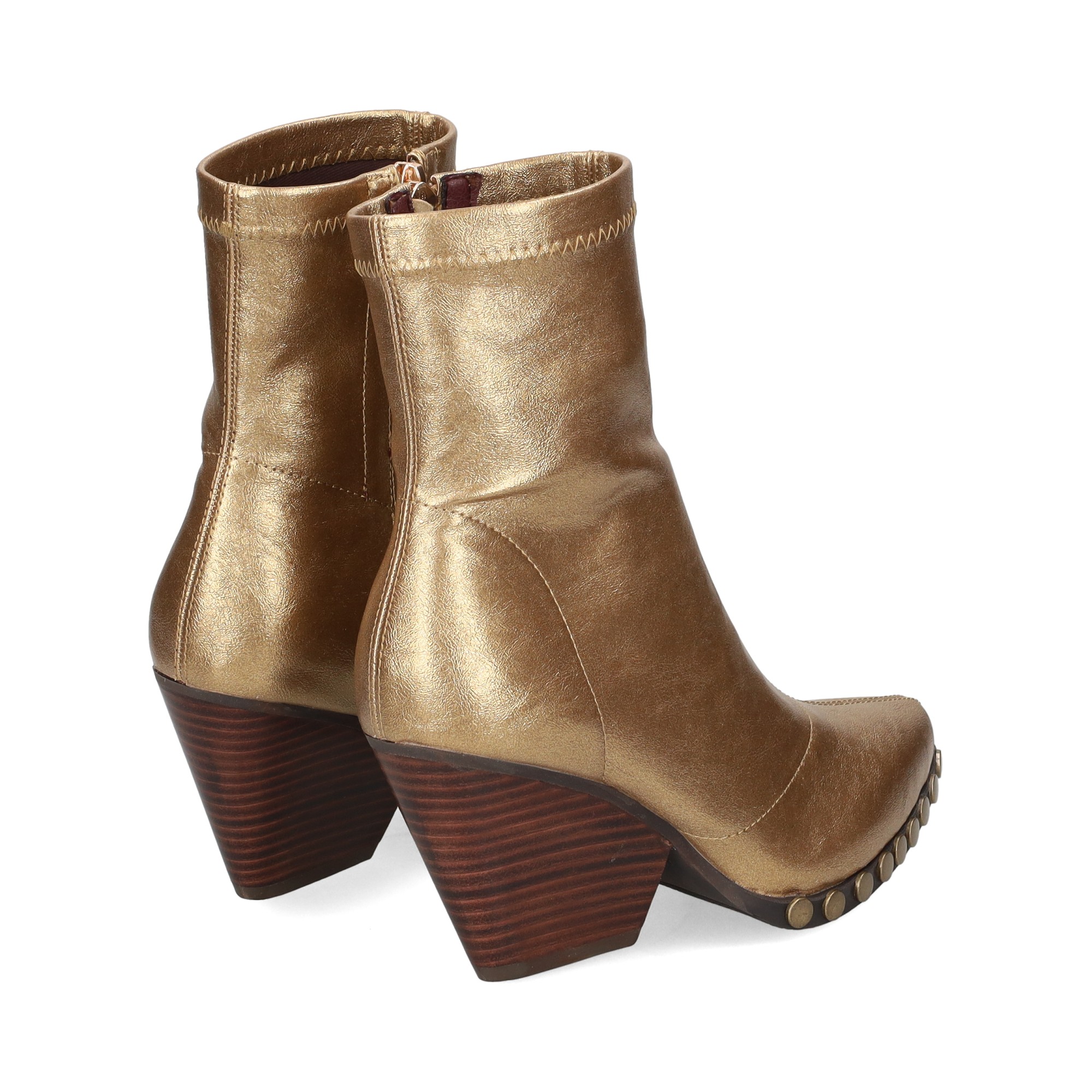 botin-tachas-napa-stretch-oro