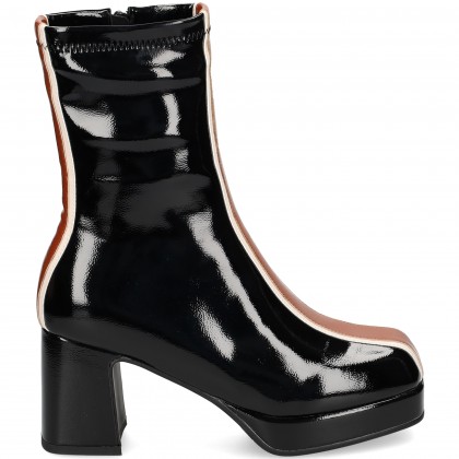 BOTIN PLATAFORMA CHAROL MULTI NEGRO SCHWARZ
