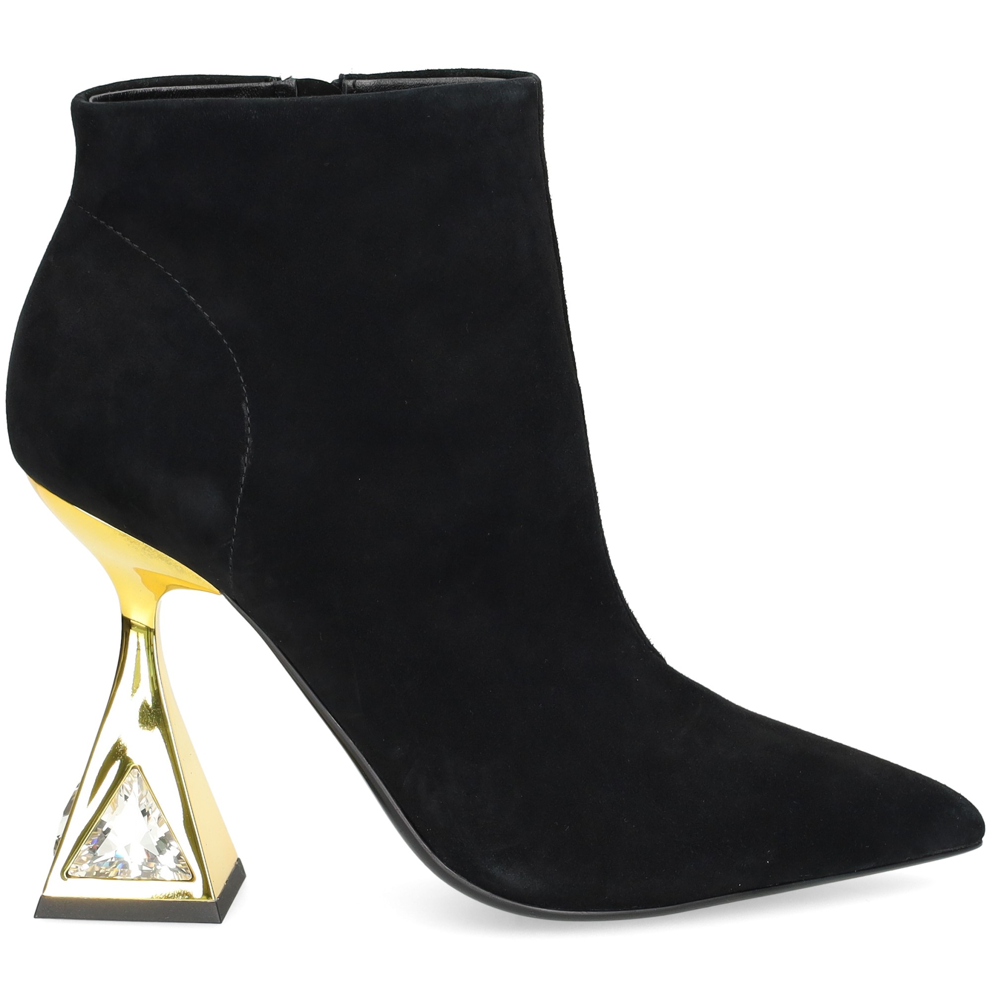 botin-tacon-oro-ante-negro