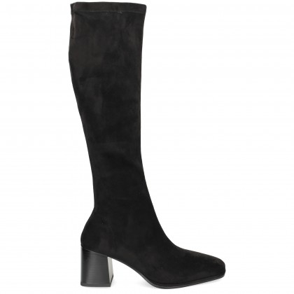 BOTA PLATAFORMA ANTE NEGRO PRETO