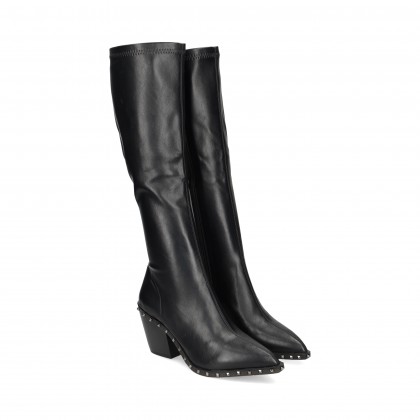 BOTA TACHAS NAPA STRETCH NEGRO