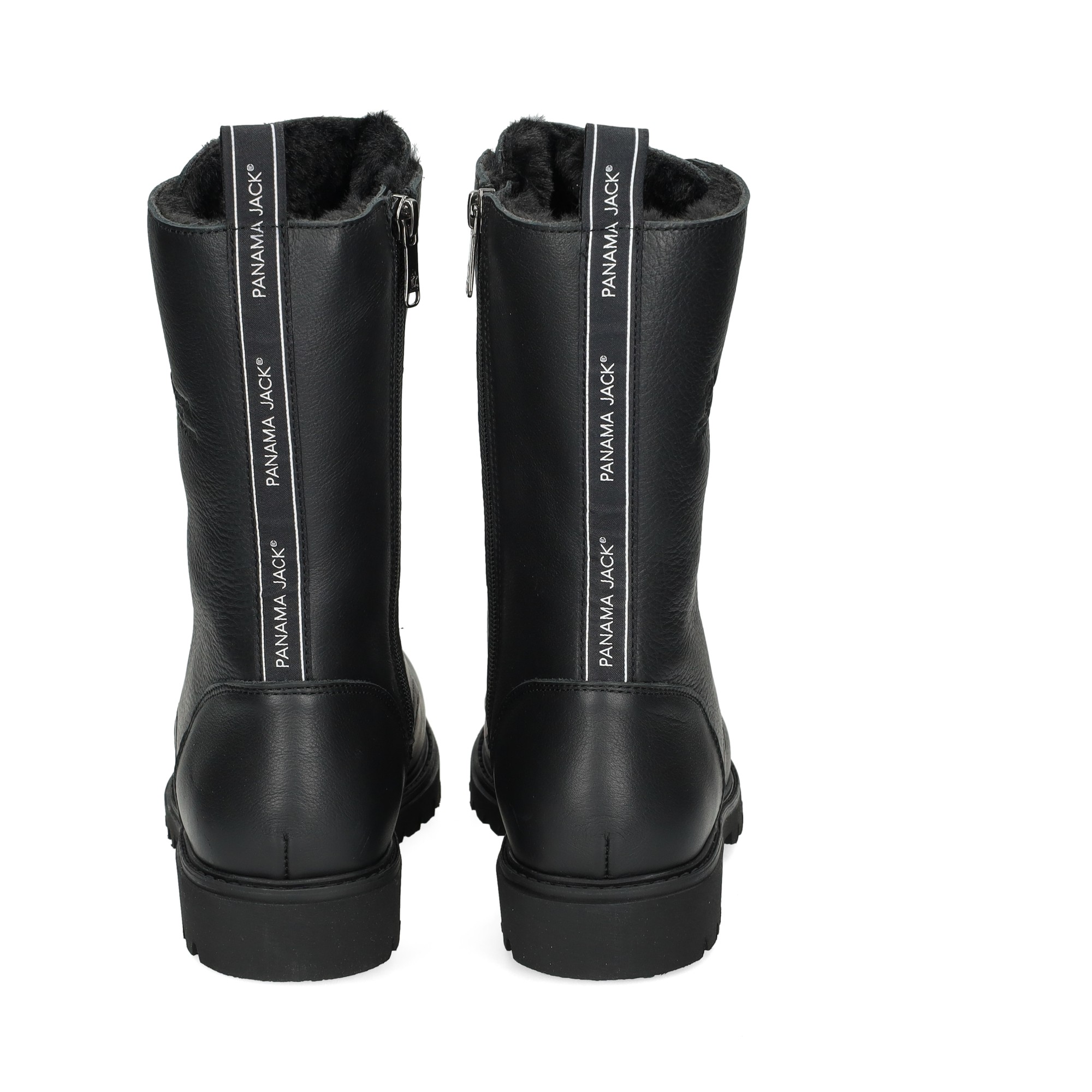 Bota Panamá Jack Tuscani B30 Nobuck Negro Mujer