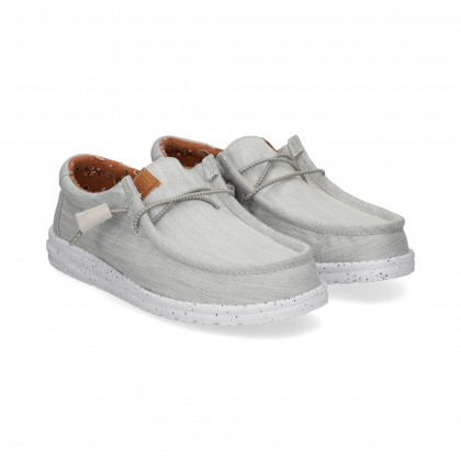 DEPORTIVO WALLABEE TEJIDO GRIS