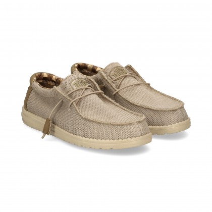 DEPORTIVO WALLABEE TEJIDO MULTI MARRON