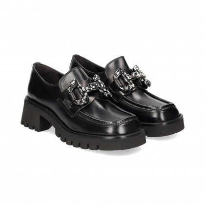 MOCASIN ESLABON NEGRO 09-NEGRO