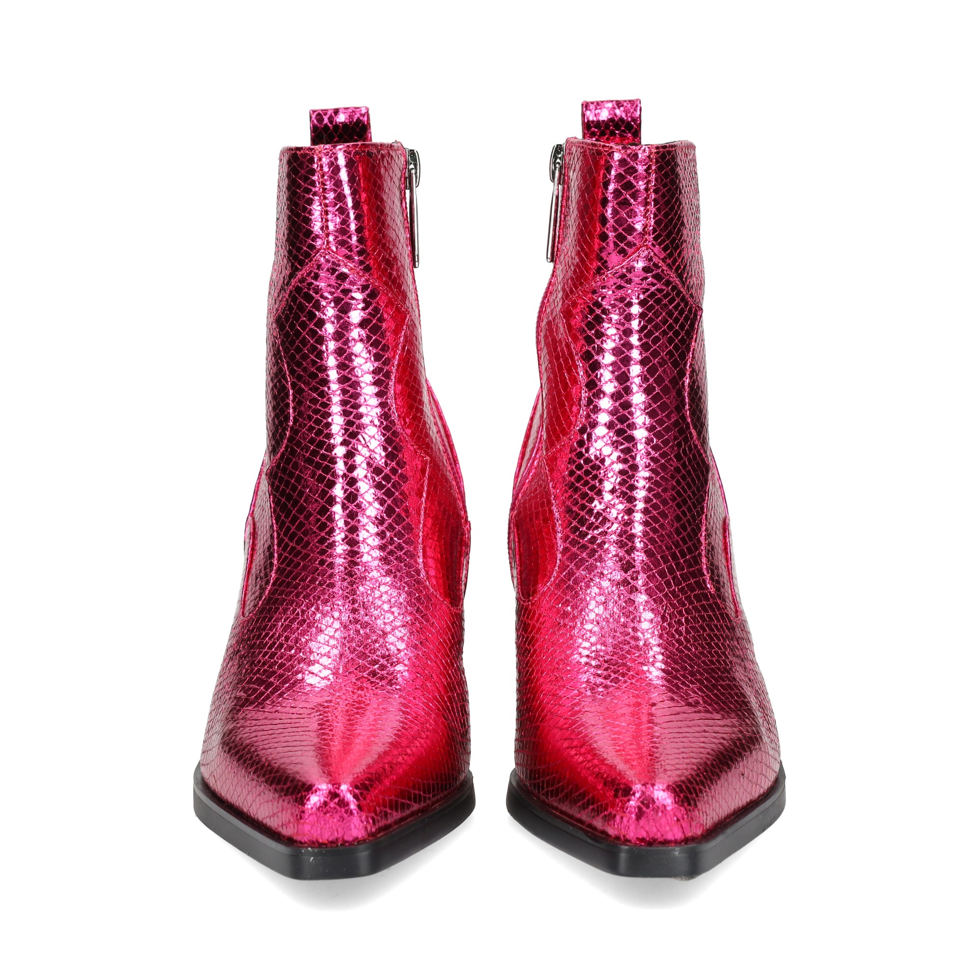 botin-cowboy-reptil-fucsia