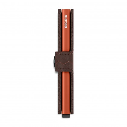 TARJETERO Brown-Orange
