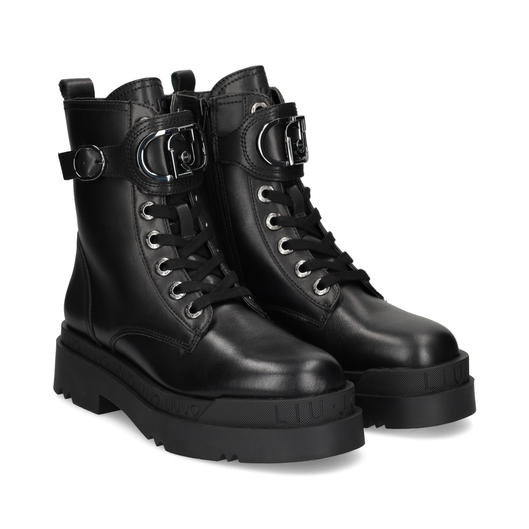 botin-cordon-aplique-negro