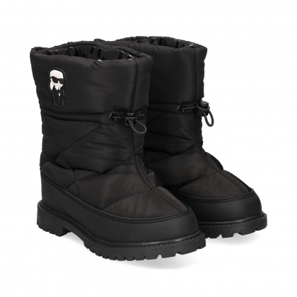 BOTIN NYLON AJUSTABLE NEGRO