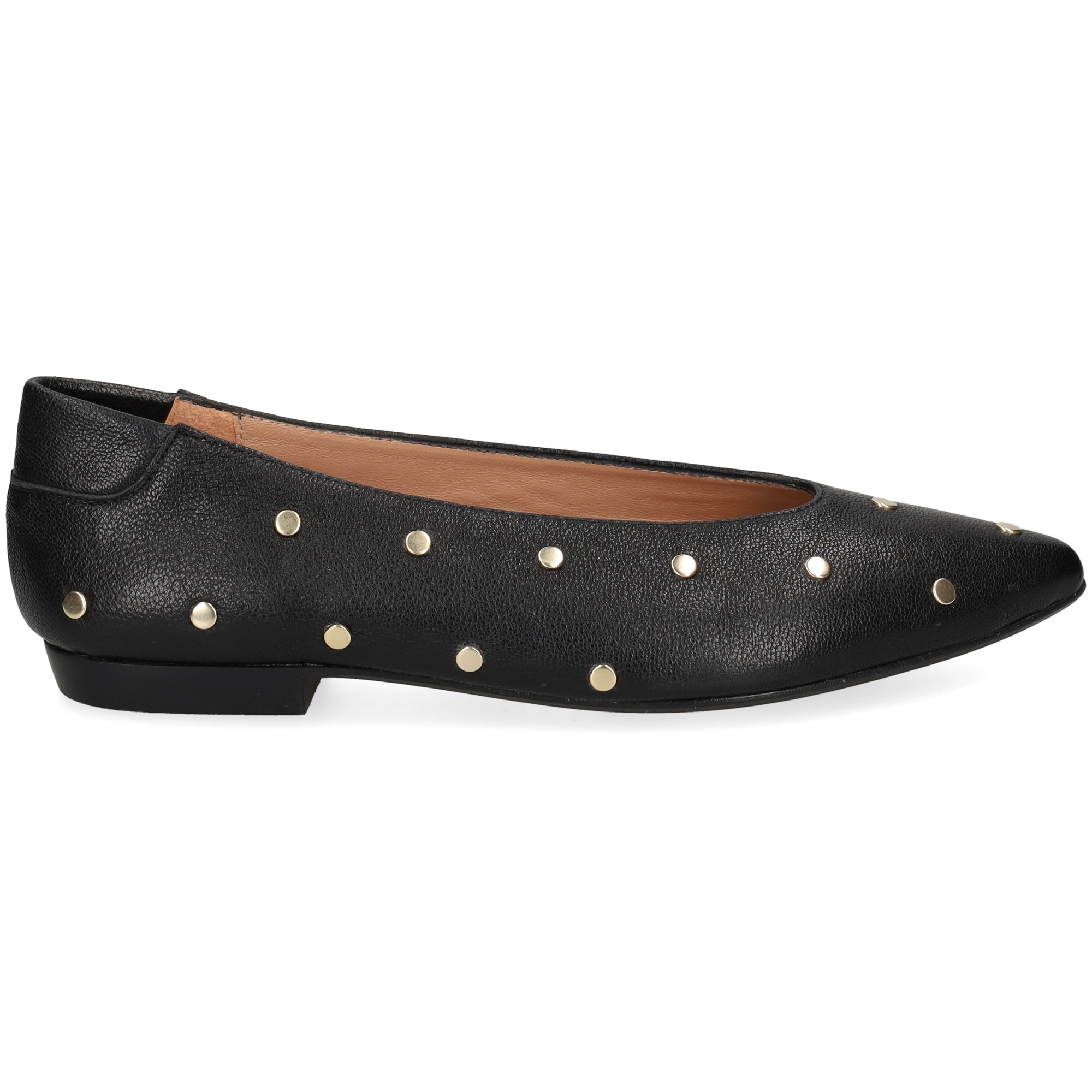 bailarina-piel-negro-tachuelas