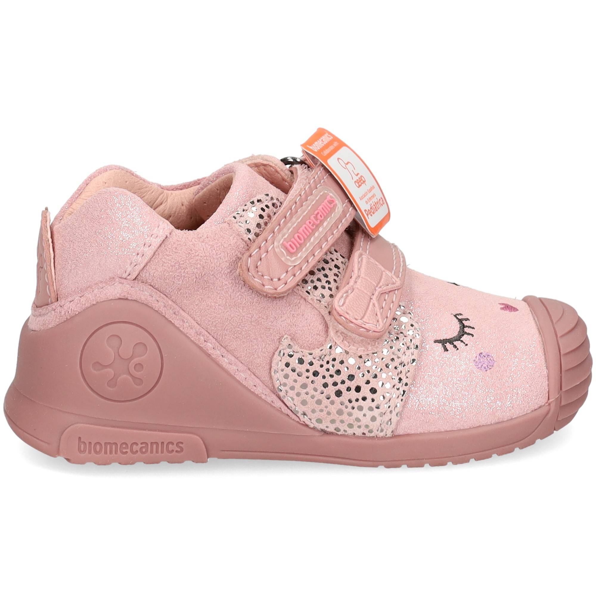 botin-2-velcros-carita-rosa