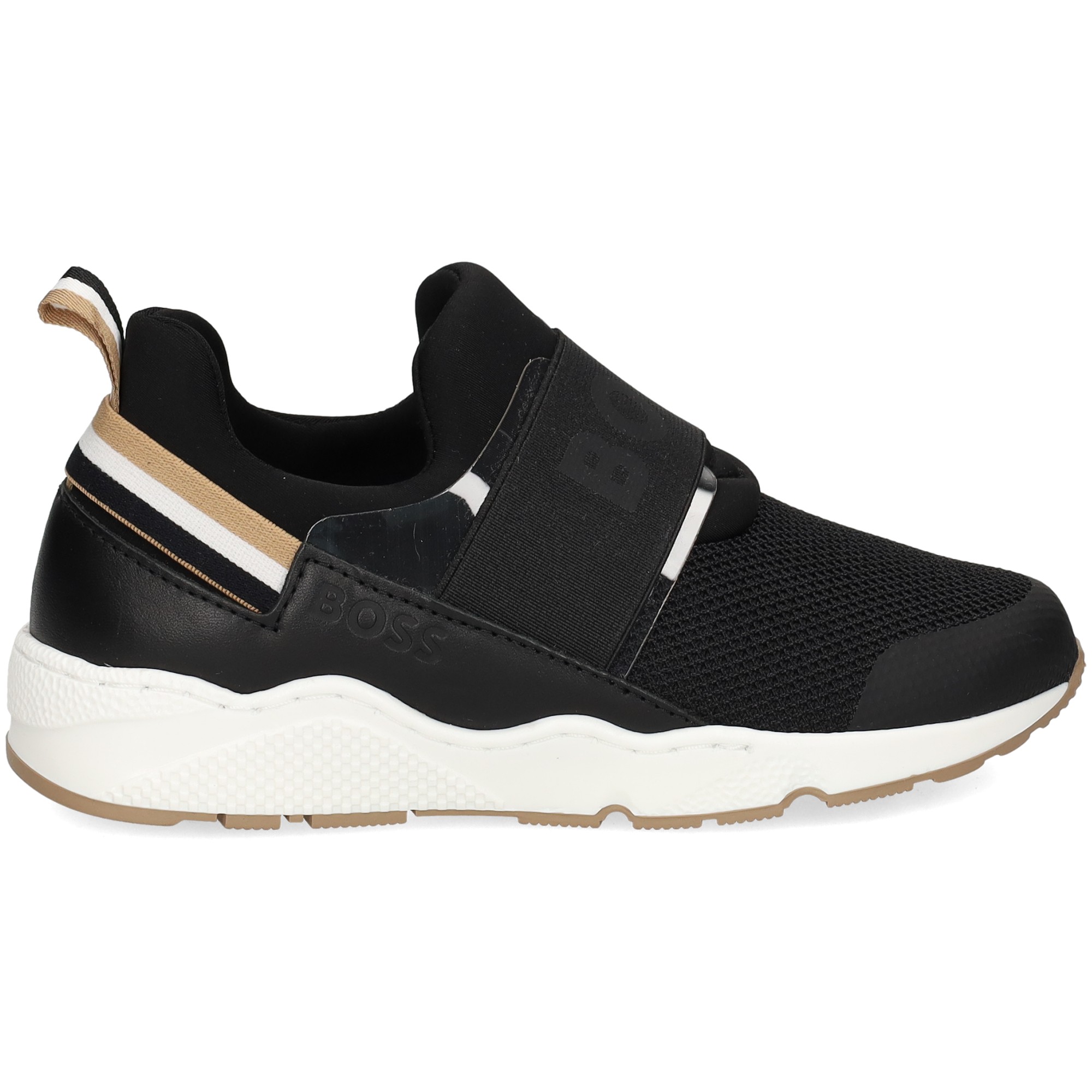 elastico-boss-negro-beige