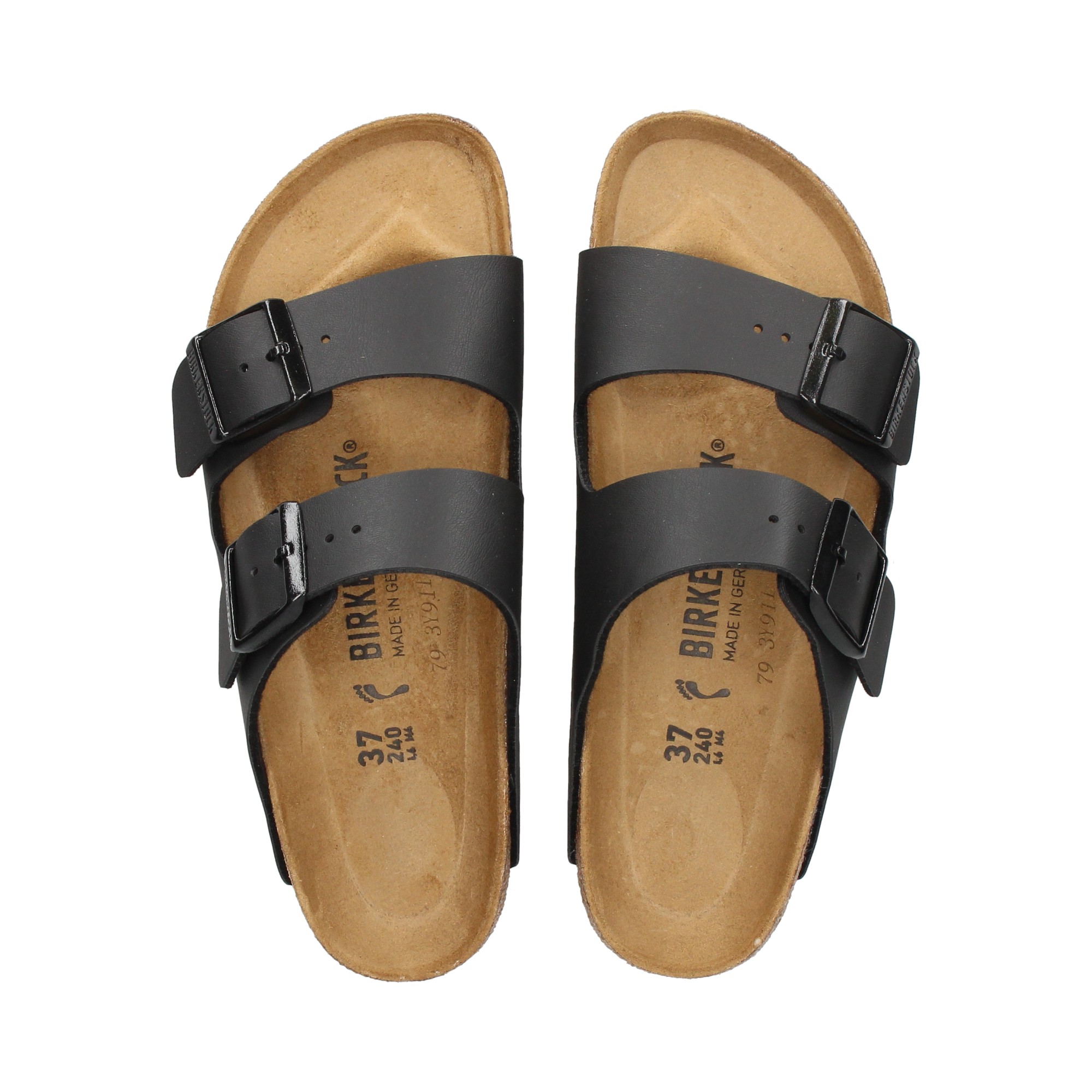 BIRKENSTOCK Women's Flat sandals Arizona BF NEGRO