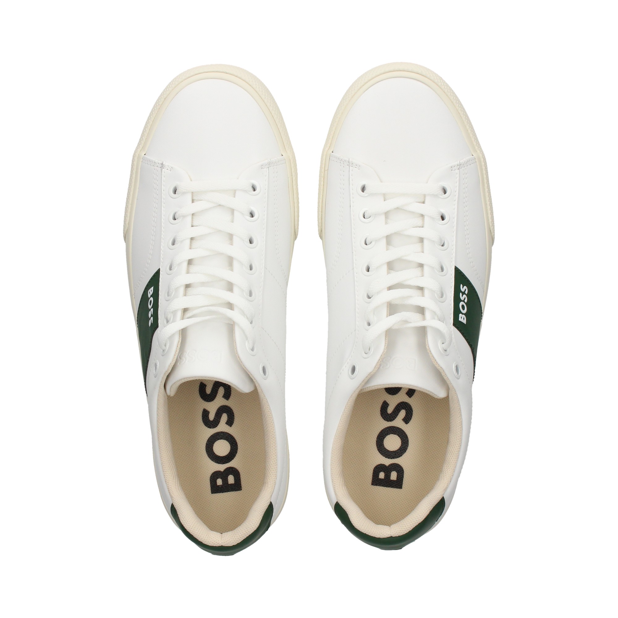 BOSS Men's sneakers Aiden_Tenn_flrb 130 Open White