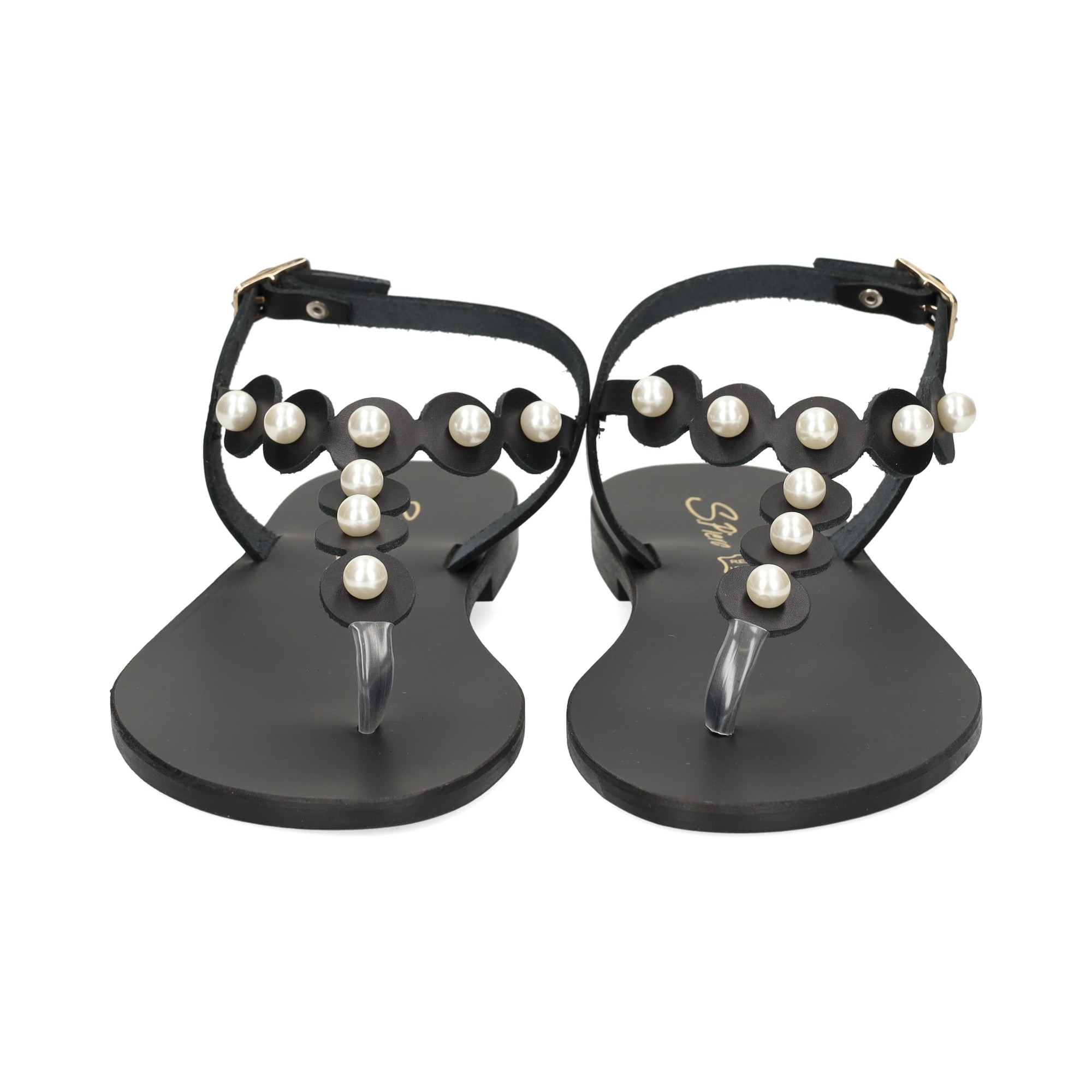 esclava-pulsera-perlas-negro