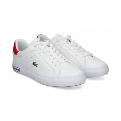 TALON ROJO DEPORTIVO BLANCO