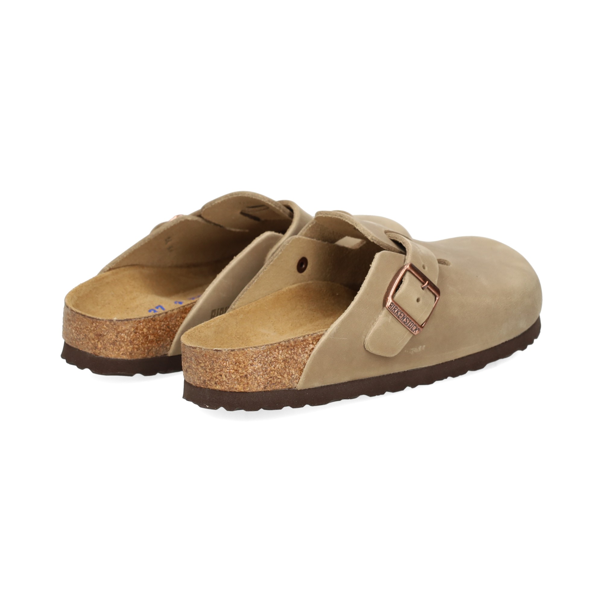 BIRKENSTOCK Clogs Frauen Boston LEOI SFB Tabacco Brown