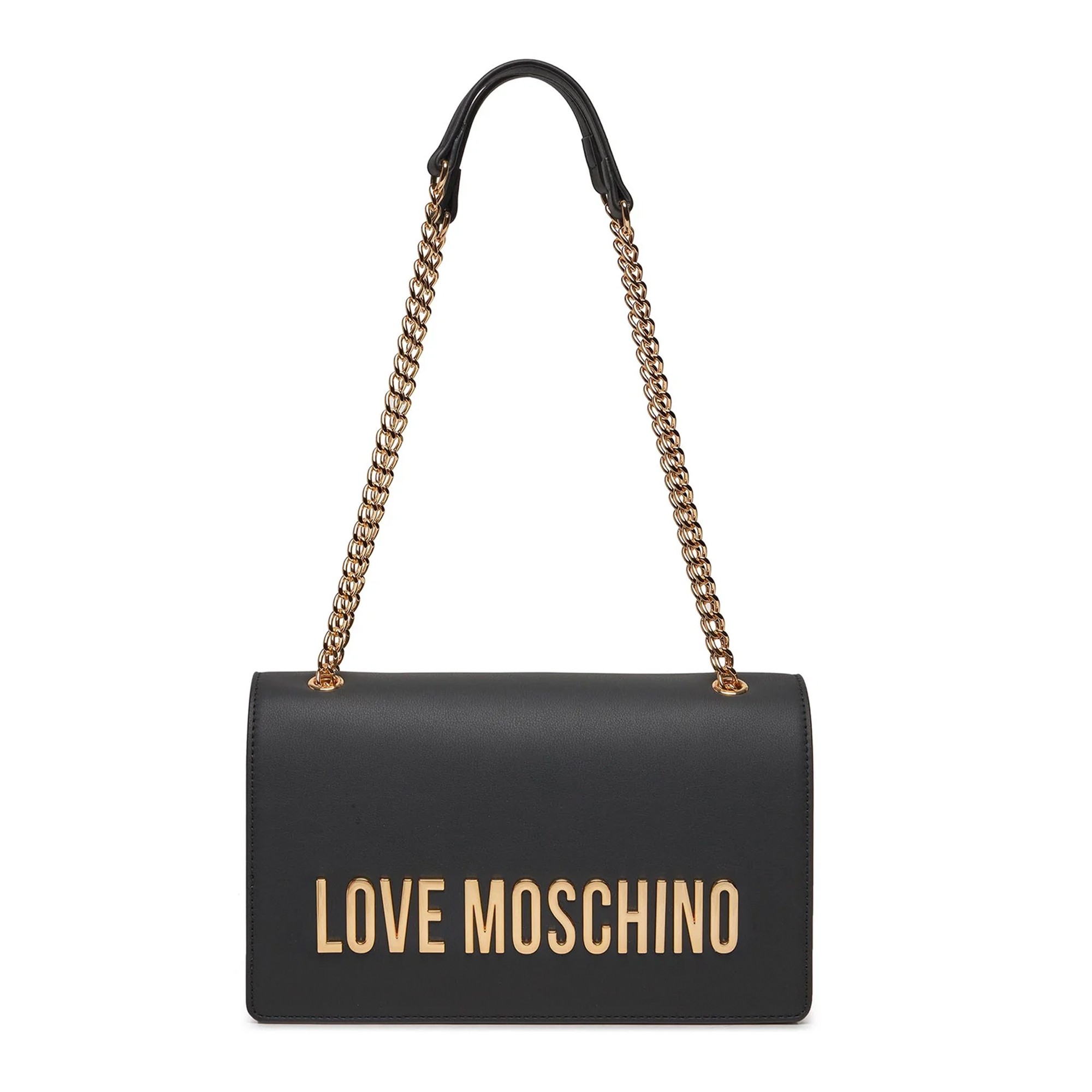 Valise Cabine Love Moschino - Noir Tissu Technique - Dimensions 48x38x16 Cm - Modèle TM03 - Neuf