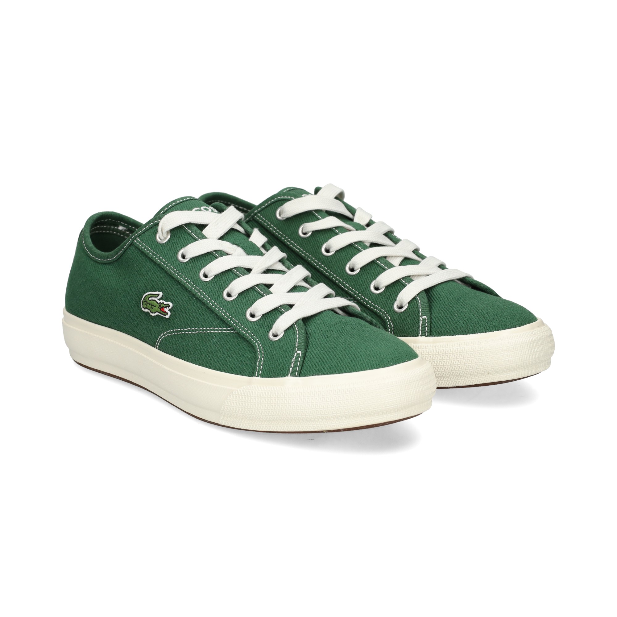 LACOSTE Scarpe da ginnastica da uomo 47CMA0005 01U GRN OFF WHT