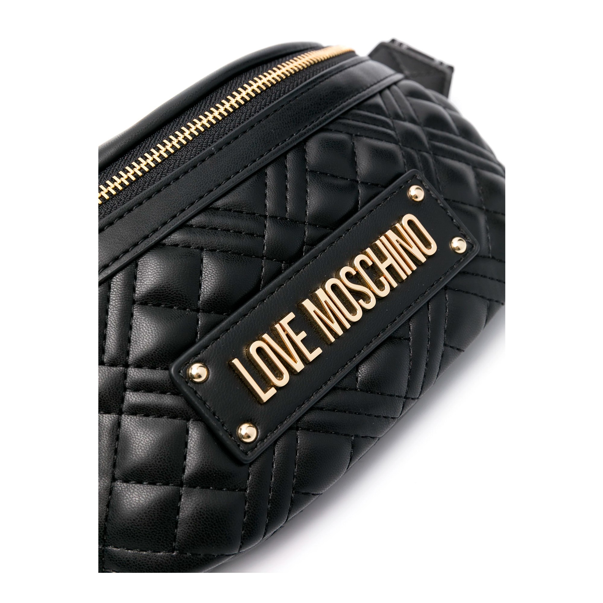 Love Moschino Bolsa Crossbody Con Logo Esmaltado