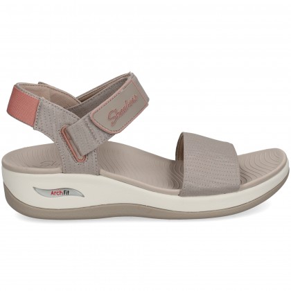 CARMELITA VELCRO TAUPE TPPK