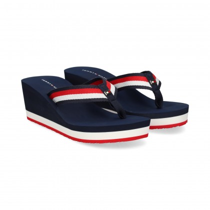 FLIP FLOP PLATAFORMA MULTI AZUL