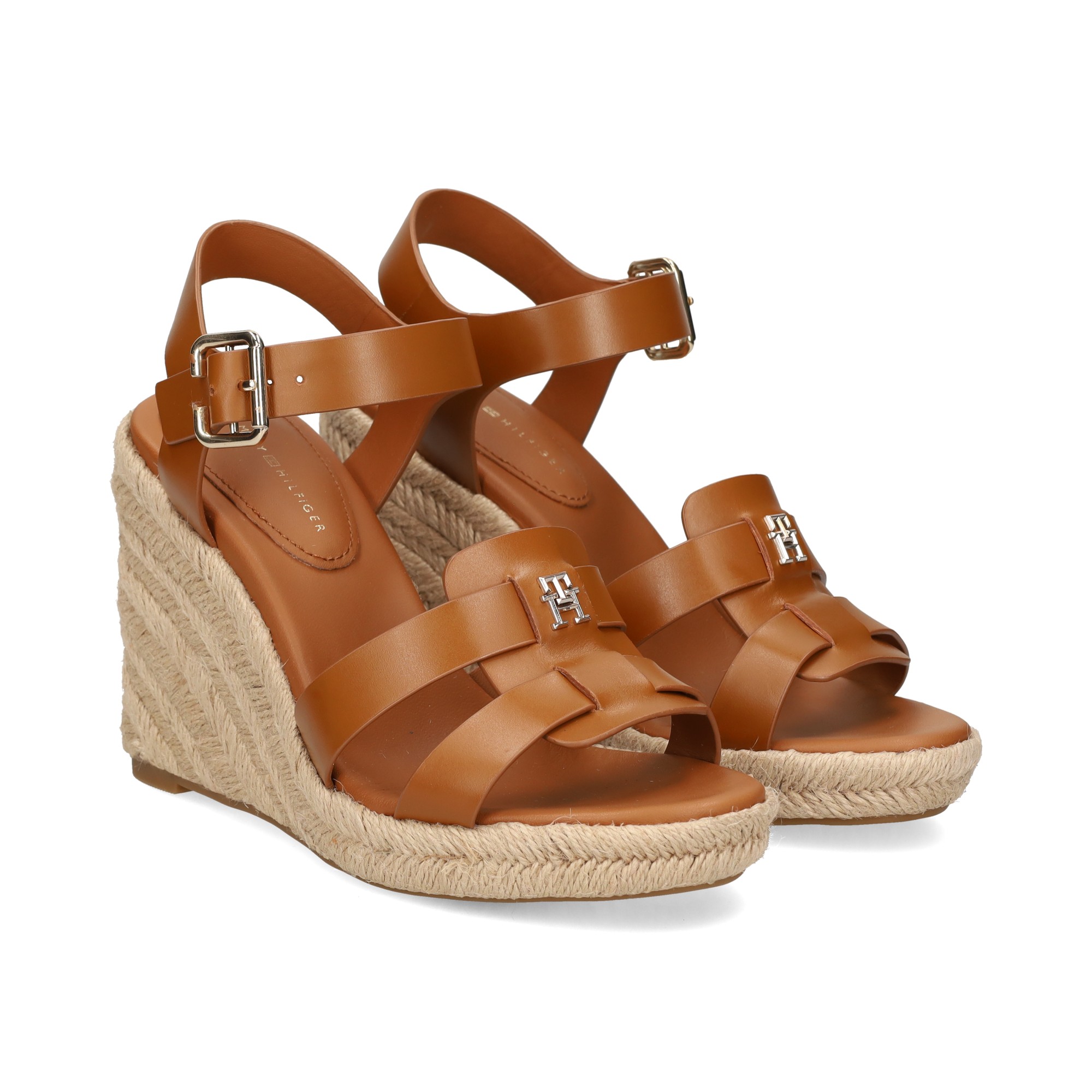 Tommy hilfiger wedge sandals sale sales