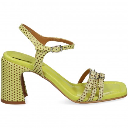 SANDALIA 3 HEBILLAS PRINT VERDE GRÜN