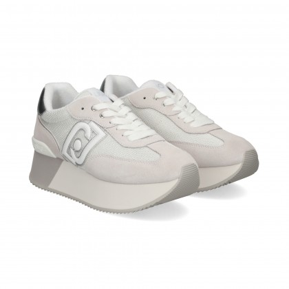 TALON PLATA DEP.MALLA+ANTE BLANCO 04370 WHITE/SIL