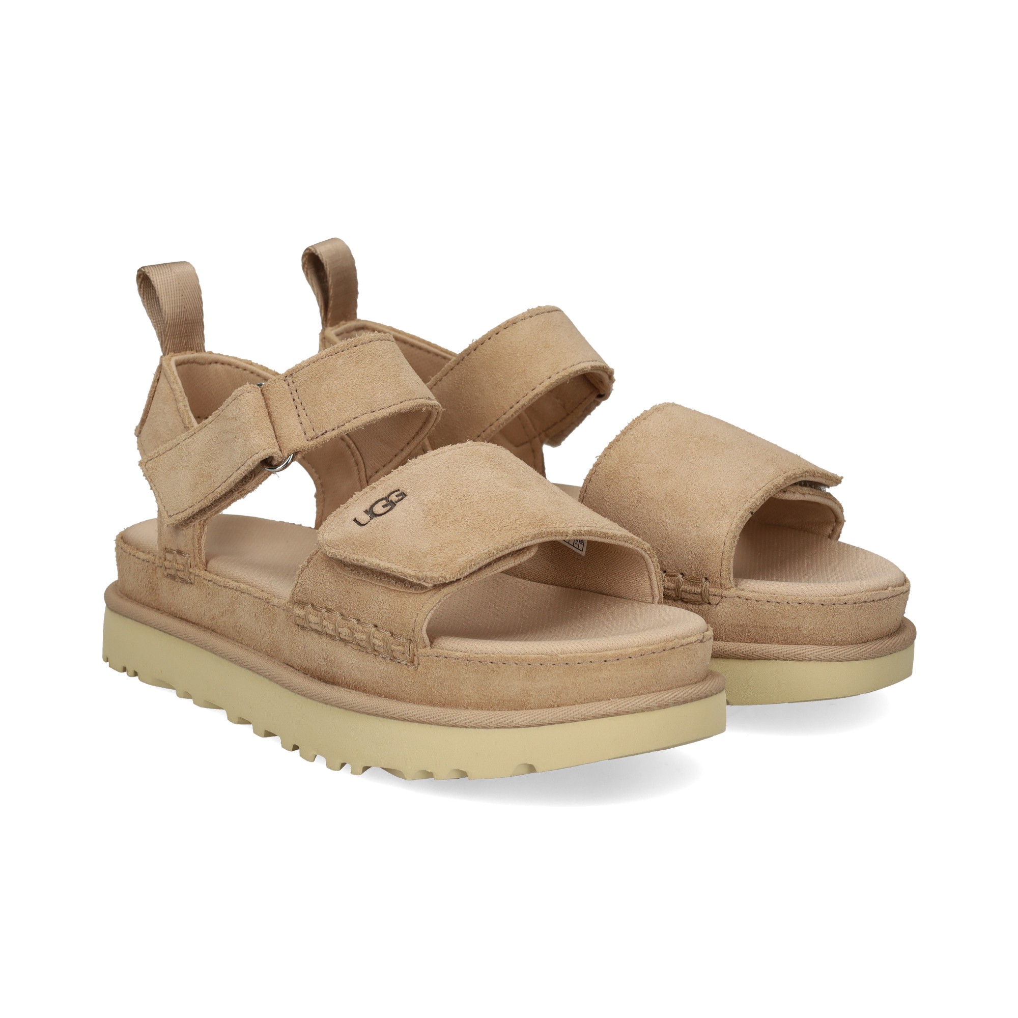 UGG Women s Flat sandals GOLDENSTAR DRI DRIFTWOOD