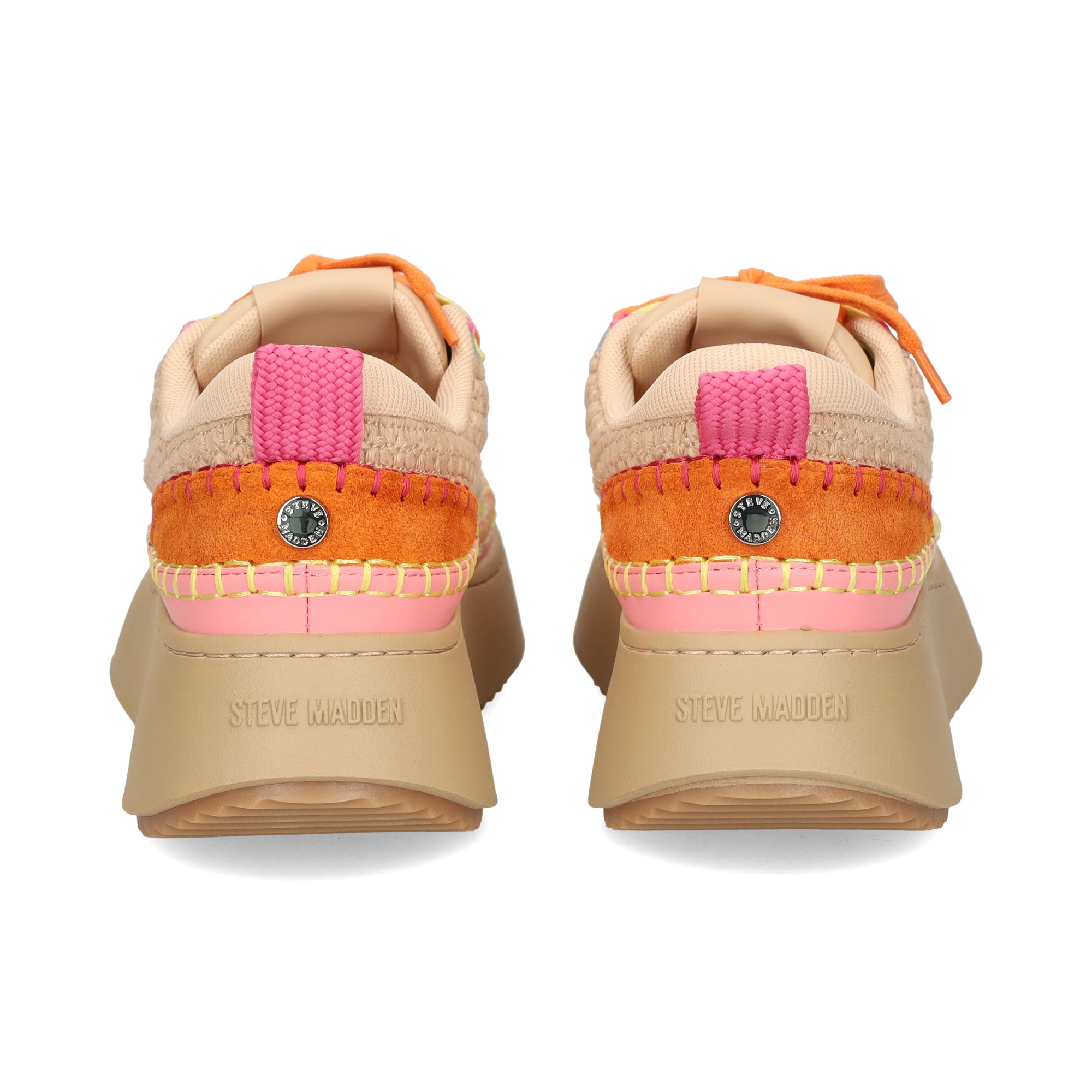 Steve madden sneakers orange deals