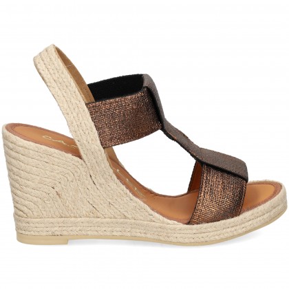 SANDALIA BEBE ELASTICO BRONCE BRONZE