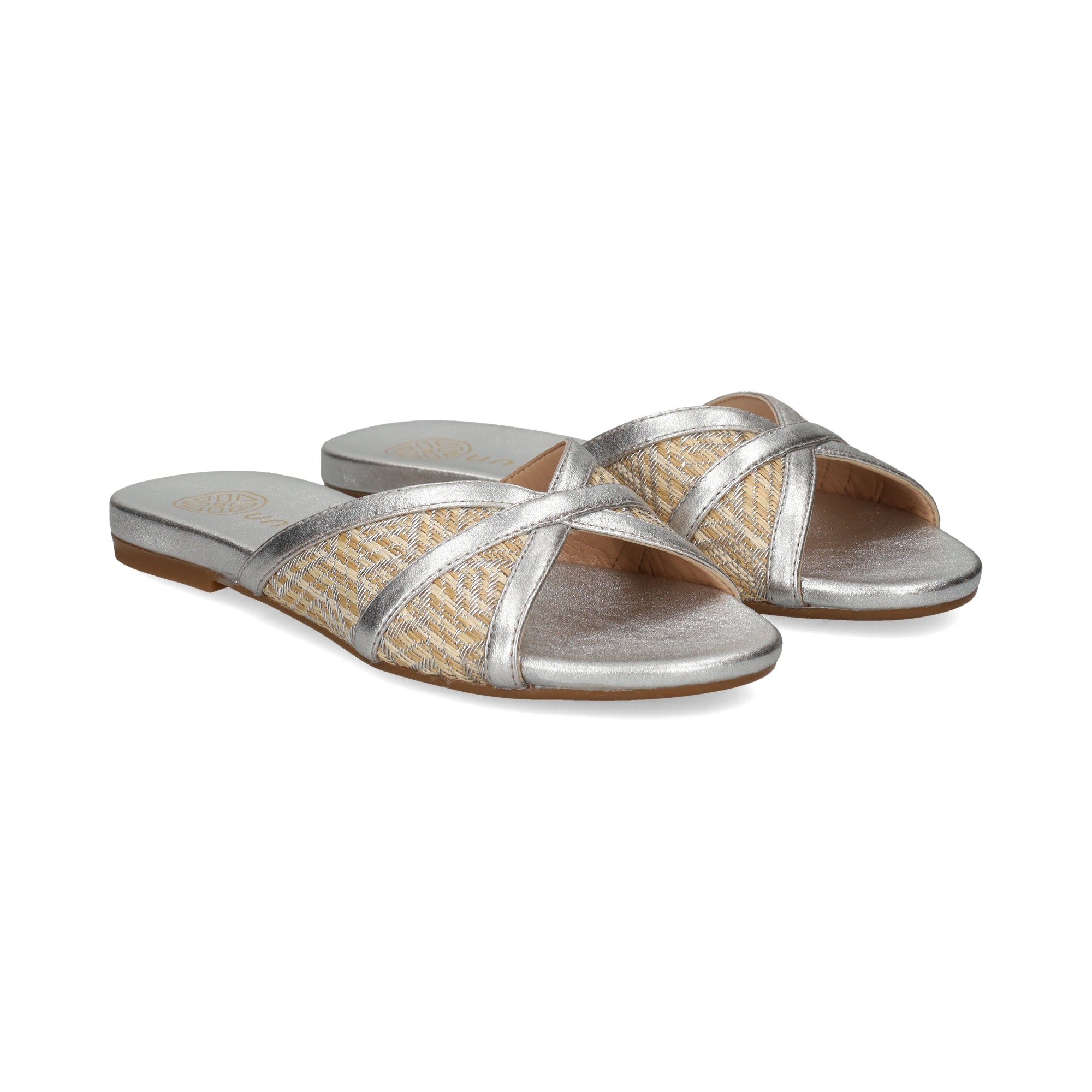 UNISA Women s Flat sandals CHENEY YU SILVER