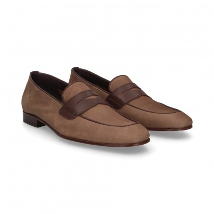 MOC. ANTIFAS NOBUCK MARRON