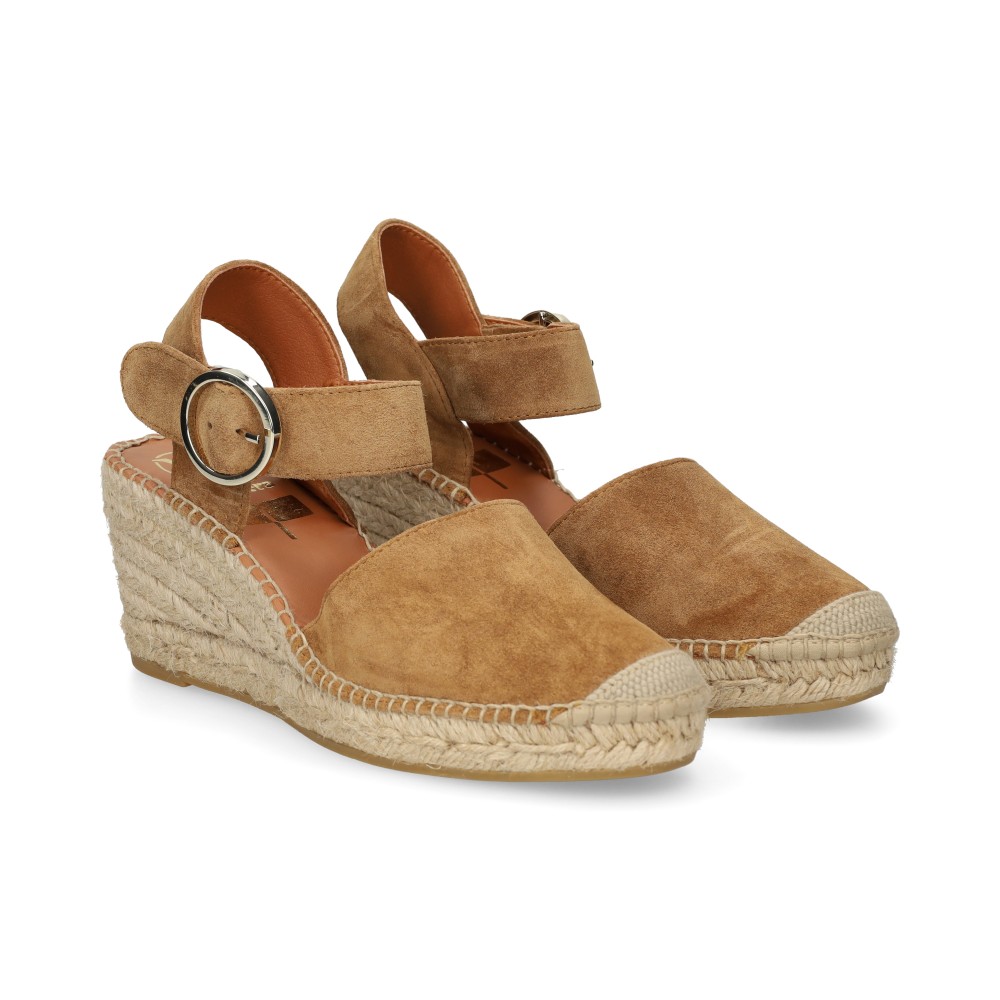 Viguera Cuñas Mujer - Marrón Talla 39