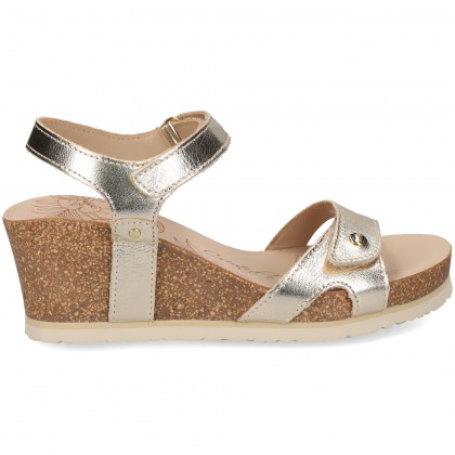 Panama Jack Julia Wedge Sandaal voor dames, Marino B55, 37 EU