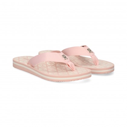 FLIP FLOP TEXTIL ROSA